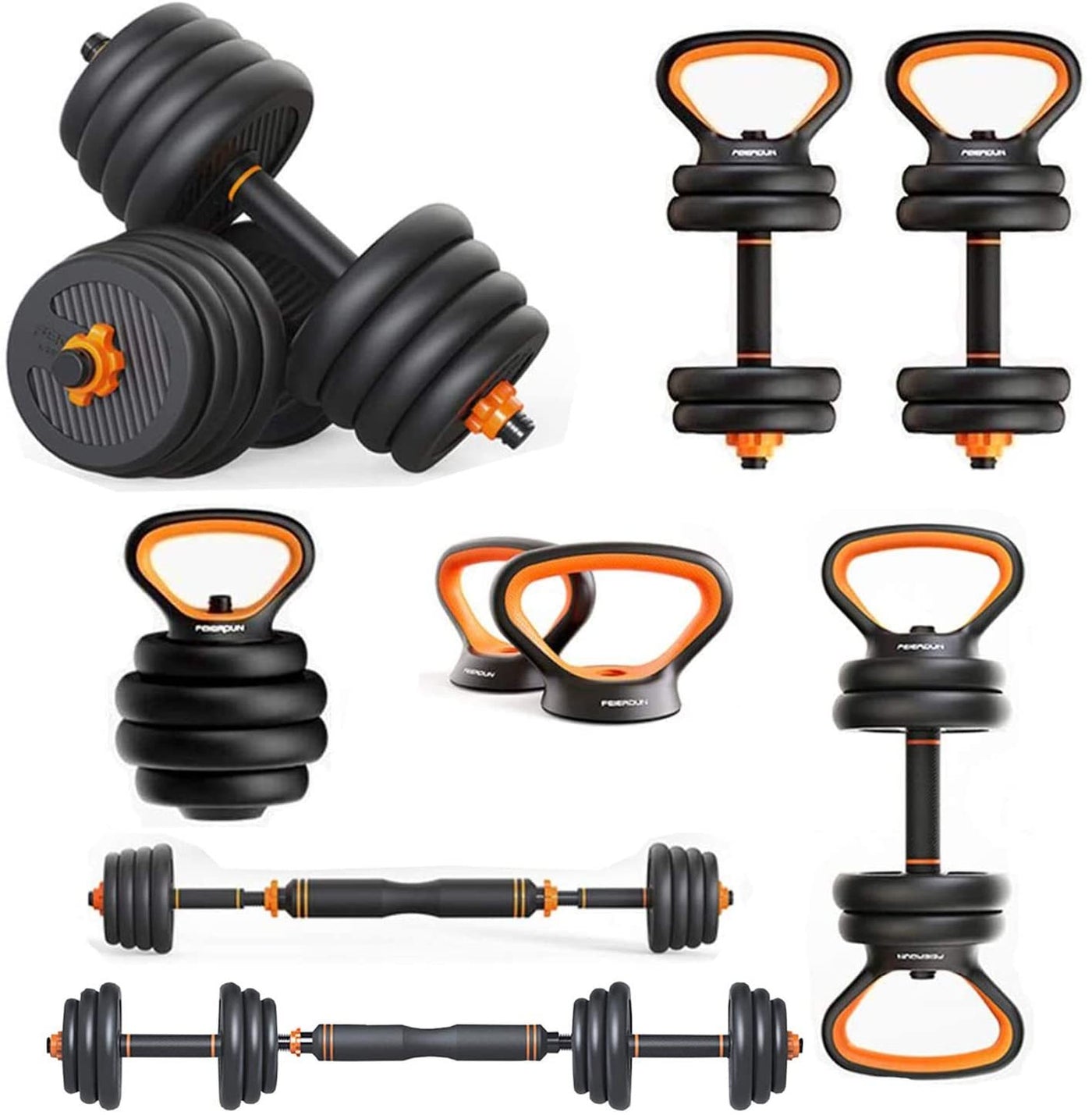 Barbells Multifunctional Combination Six In One