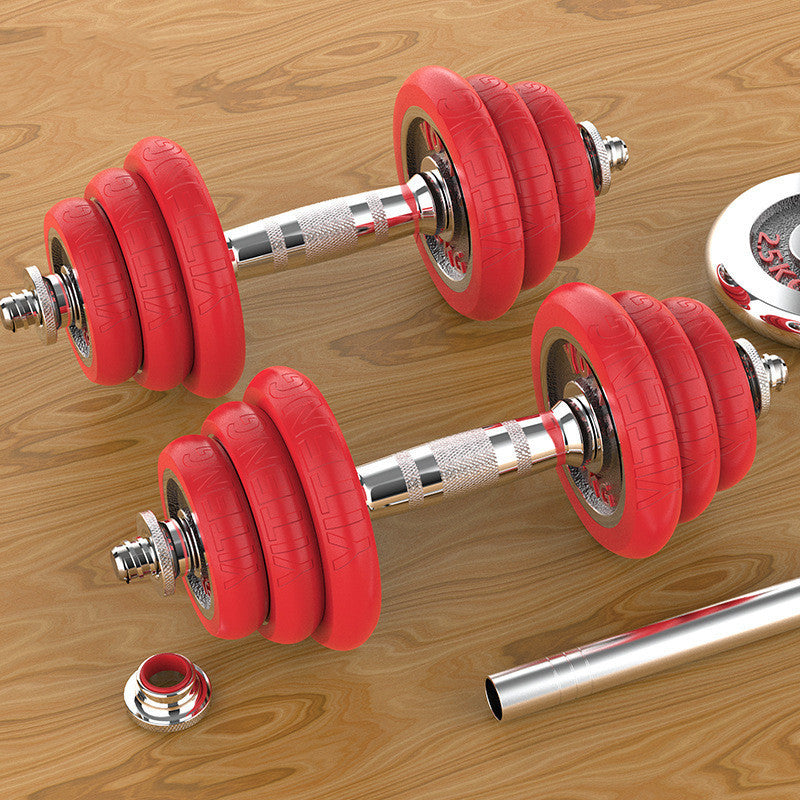 Pure Iron Solid Electroplating Dumbbells