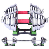 Pure Iron Solid Electroplating Dumbbells