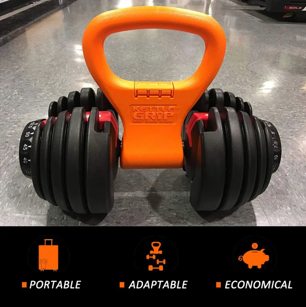 FlexiBell Adjustable Weight Clip