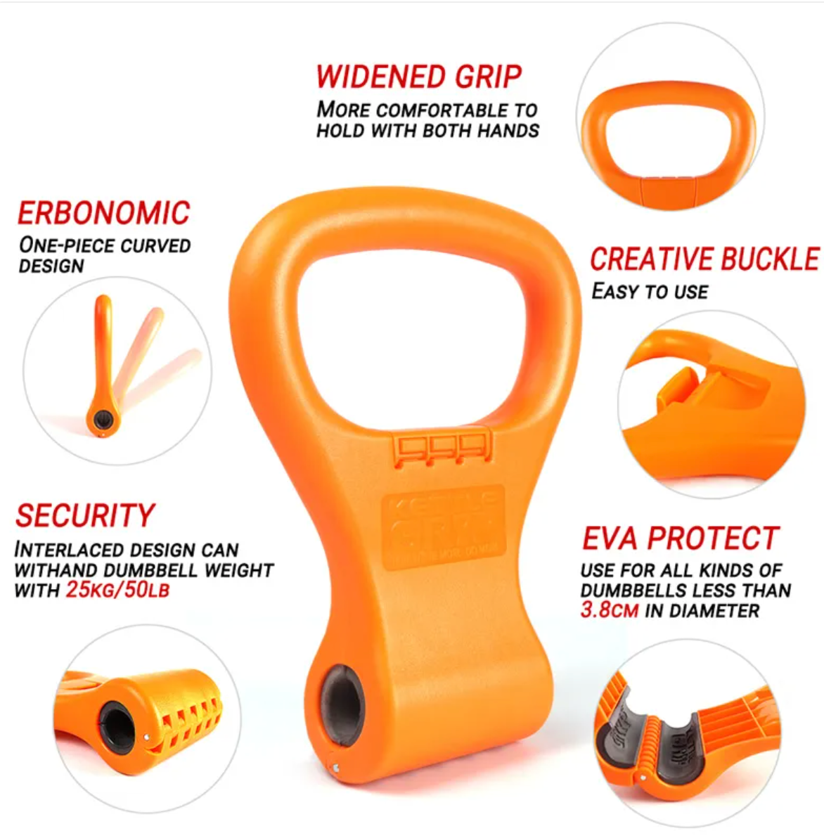 FlexiBell Adjustable Weight Clip